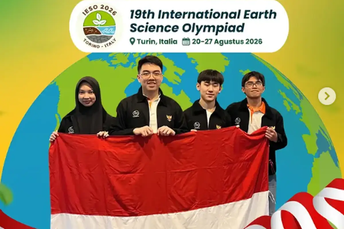 Keren! Pelajar Indonesia Borong 12 Medali di Olimpiade Ilmu Kebumian Dunia 2026