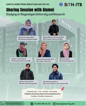 Bincang Seru Dengan Alumni SITH Wageningen University and Research