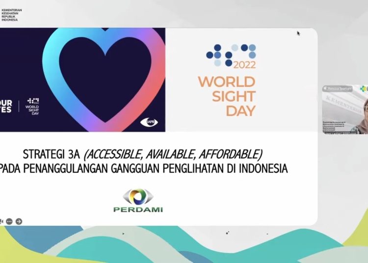 Hari Pengelihatan Dunia, 3 Dari 100 Orang Berusia 50 Tahun Alami Kebutaan