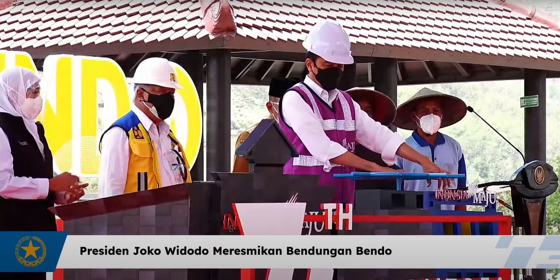 Presiden Telah Resmikan Tujuh Bendungan, Sepuluh Lagi Diresmikan Tahun Ini