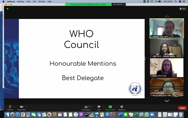 Mahasiswa FKG UI Raih Juara 1 “Groningen Model" United Nations 2021