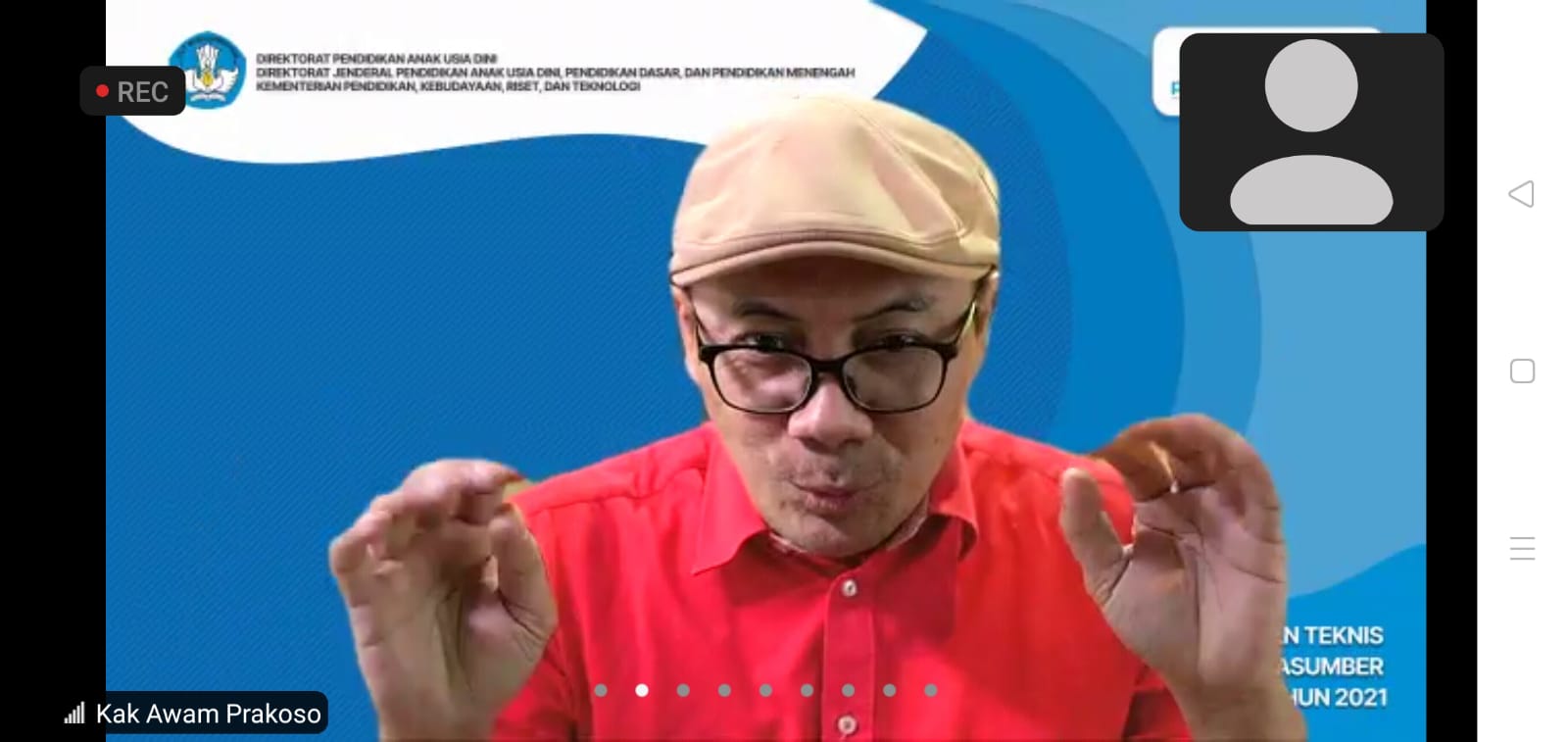 Kak Awam Prakoso : Kiat Membacakan Buku dan Mendongeng Untuk Anak