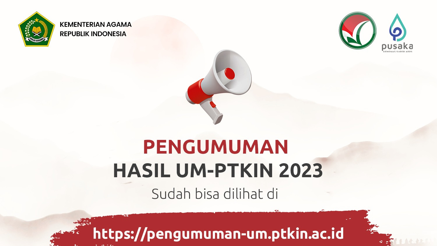 Hasil UM-PTKIN 2023 Diumumkan