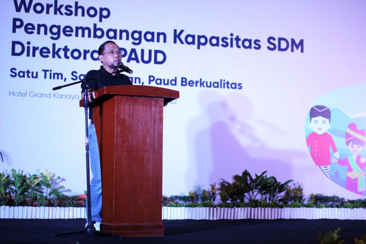 Dr Muhammad Hasbi: Wujudkan Satu Tim Satu Tujuan PAUD Berkualitas Diperlukan Empat Kecakapan Kemampuan