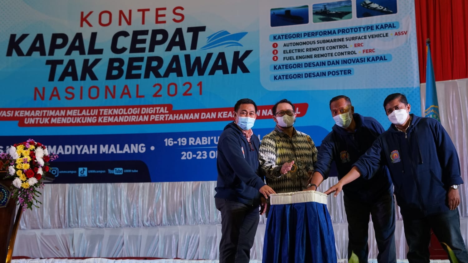 19 Kampus Ikut Kontes Kapal Cepat Tak Berawak Nasional, ITS Juara Umum