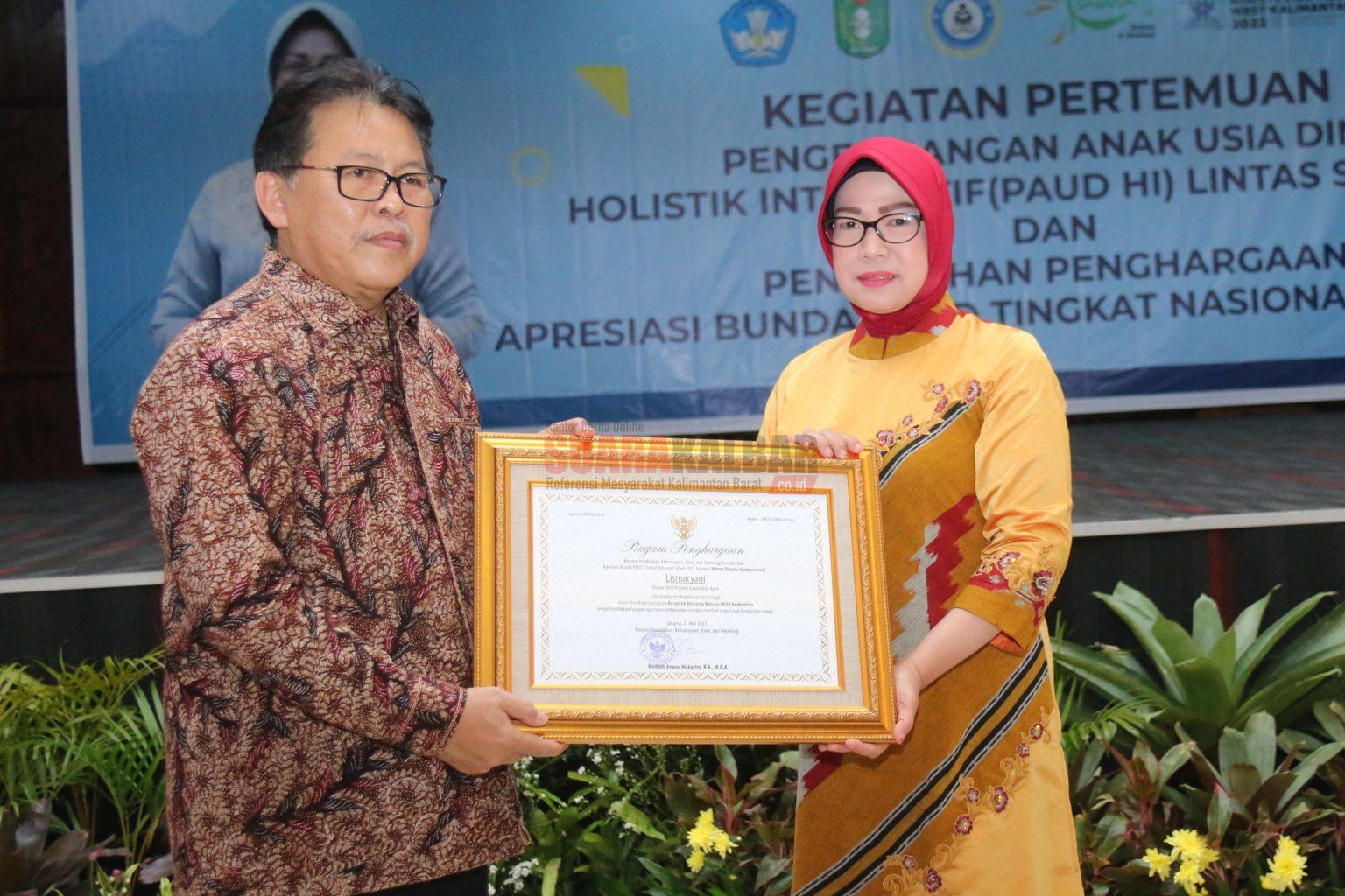 Bunda PAUD Provinsi Kalimantan Barat, Kota Pontianak dan Dua Kabupaten Raih Apresiasi Tingkat Nasional