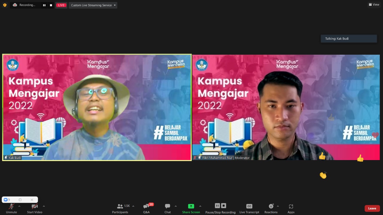 Kampus Mengajar Gelar Praktik Baik Strategi Kreatif untuk Pembelajaran Bermakna