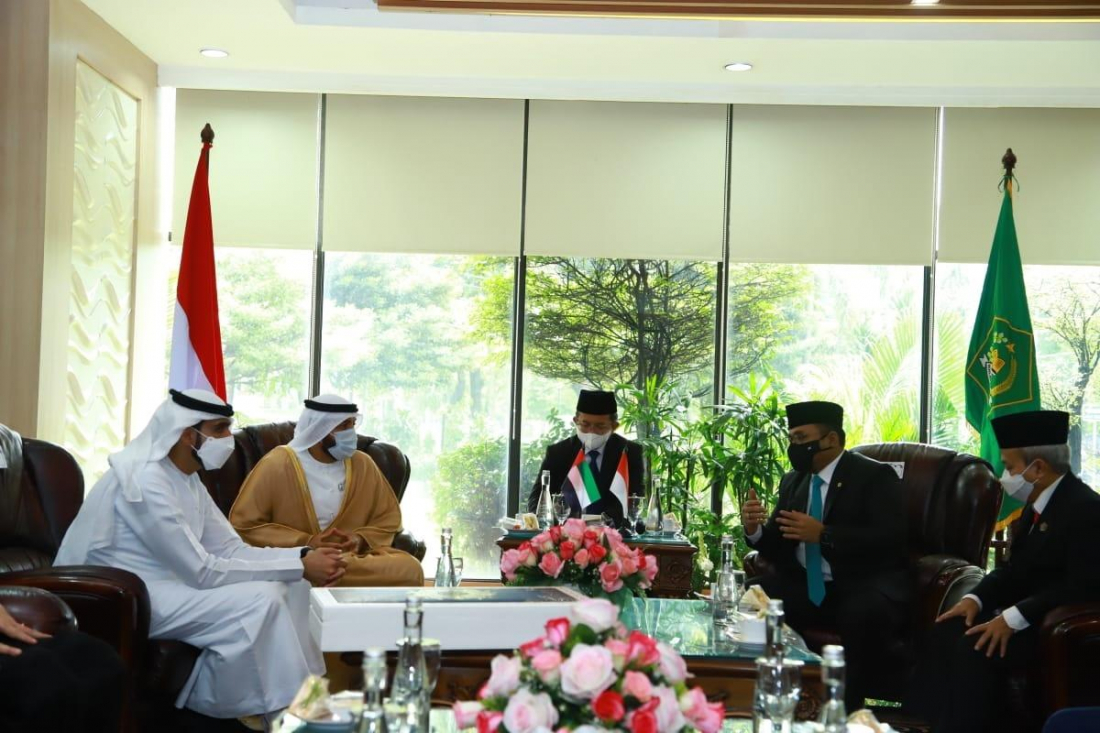 Kunjungan Ketua Otoritas Umum dan Wakaf UEA, Ajarkan Bahasa Arab Secara Menyenangkan