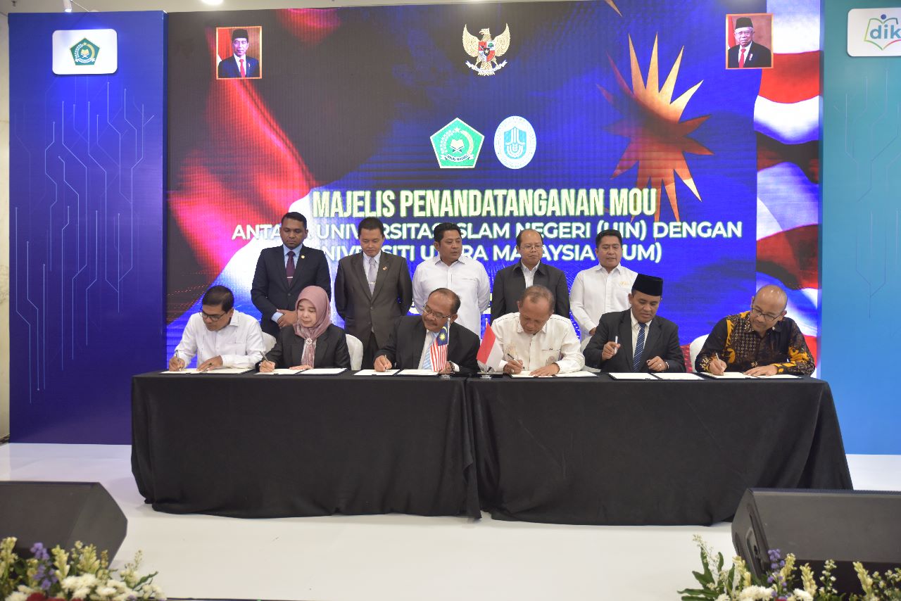 Program Internasionalisasi PTKI, Kemenag MoU dengan Universiti Utara Malaysia