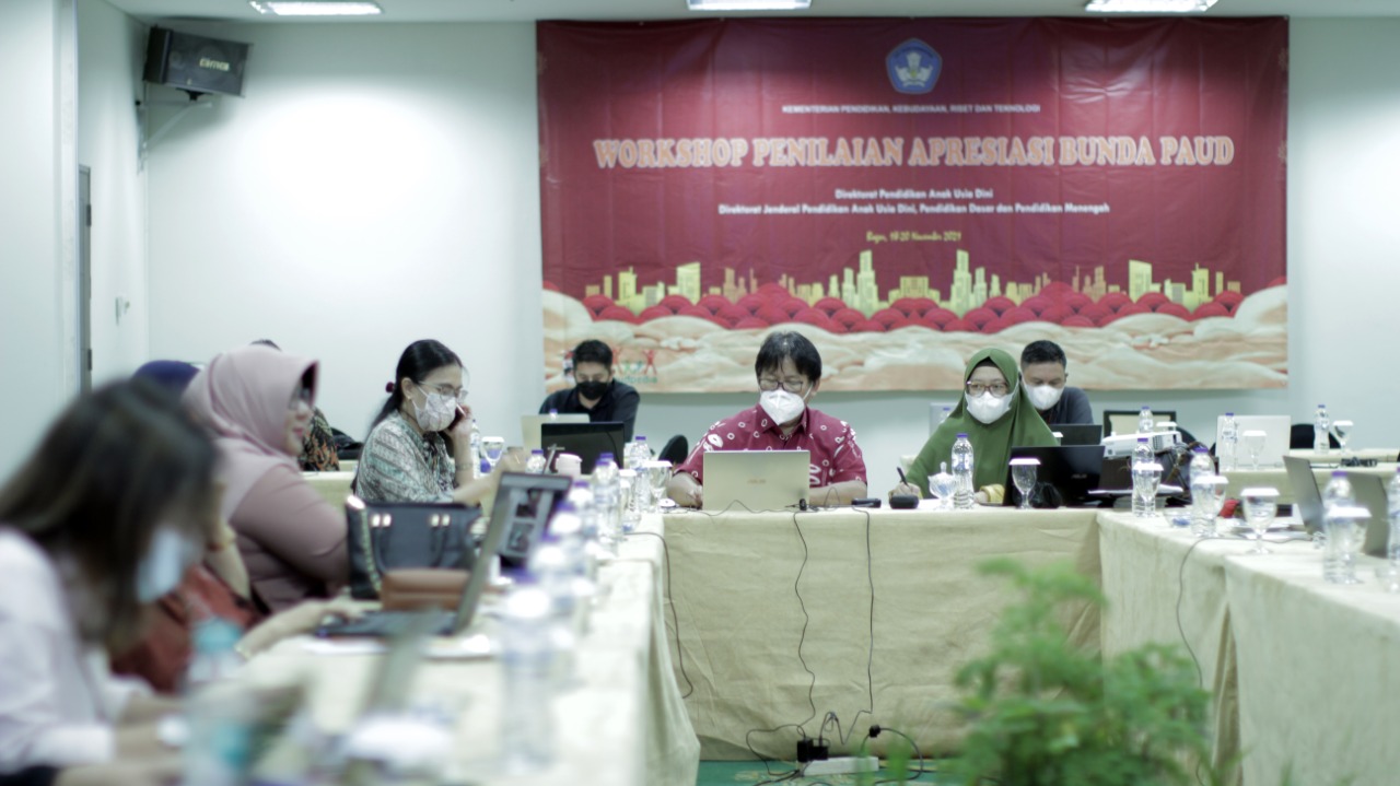 Proses Penilaian Calon Penerima Apresiasi Bunda PAUD Tingkat Nasional 2021 Berlangsung Ketat