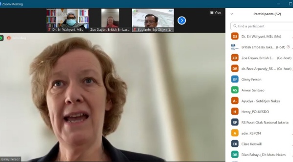 Kemenkes RI – Inggris Jajaki Kerja Sama Penanganan Stroke