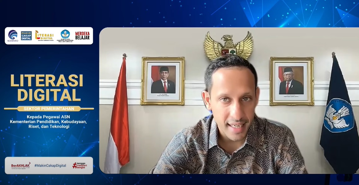 Empat Dimensi Literasi Digital  Harus Dipahami Pegawai Kemendikbudristek