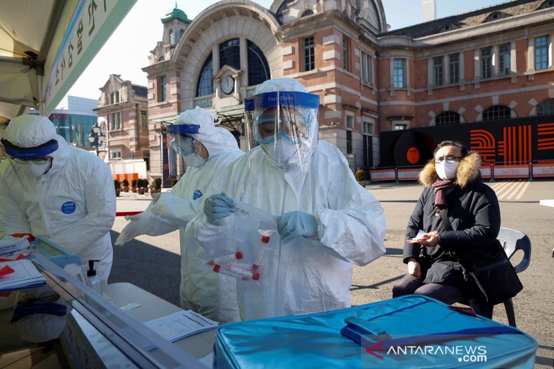 Korea Lakukan Pembantasan Aktivitas Warga Jelang Tahun Baru Imlek. Foto  Antara