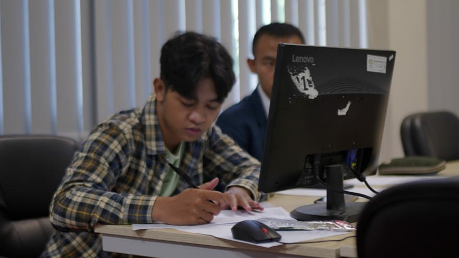 Tiga Peserta Berkebutuhan Khusus Ikuti UM-PTKIN 2023 di UIN Sunan Gunung Djati Bandung