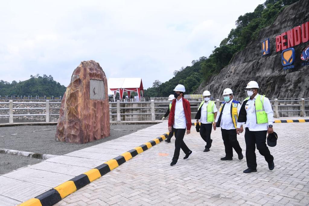 Bendungan Kuningan Diresmikan Presiden