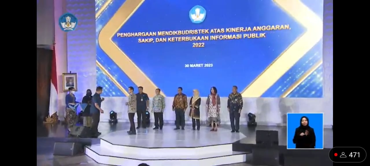 Direktorat PAUD Raih Penghargaan Terbaik Ke II Implementasi Sistem Akuntabilitas Kinerja Instansi Pemerintah