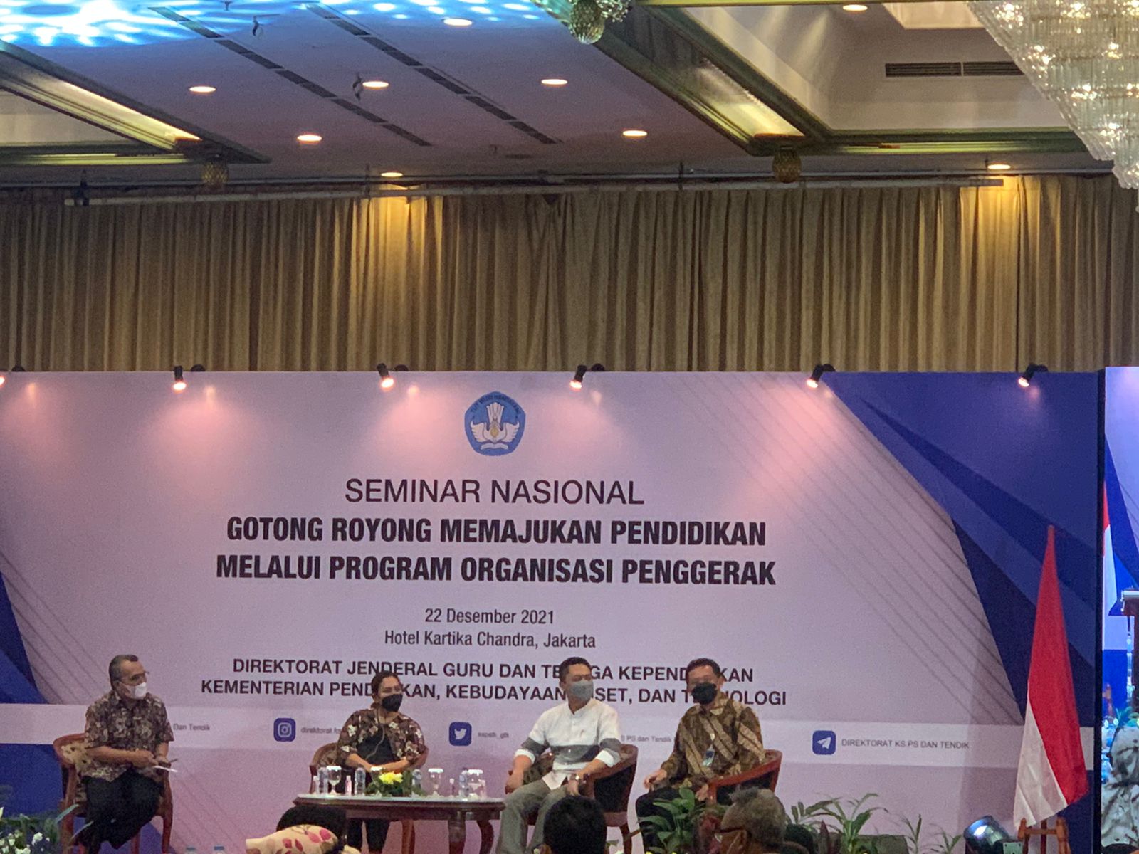 Temu Nasional Program Organisasi Penggerak 2021