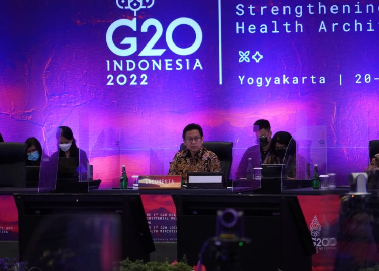 Pertemuan Menteri Kesehatan G-20 Bahas Penguatan Arsitektur Kesehatan Dunia