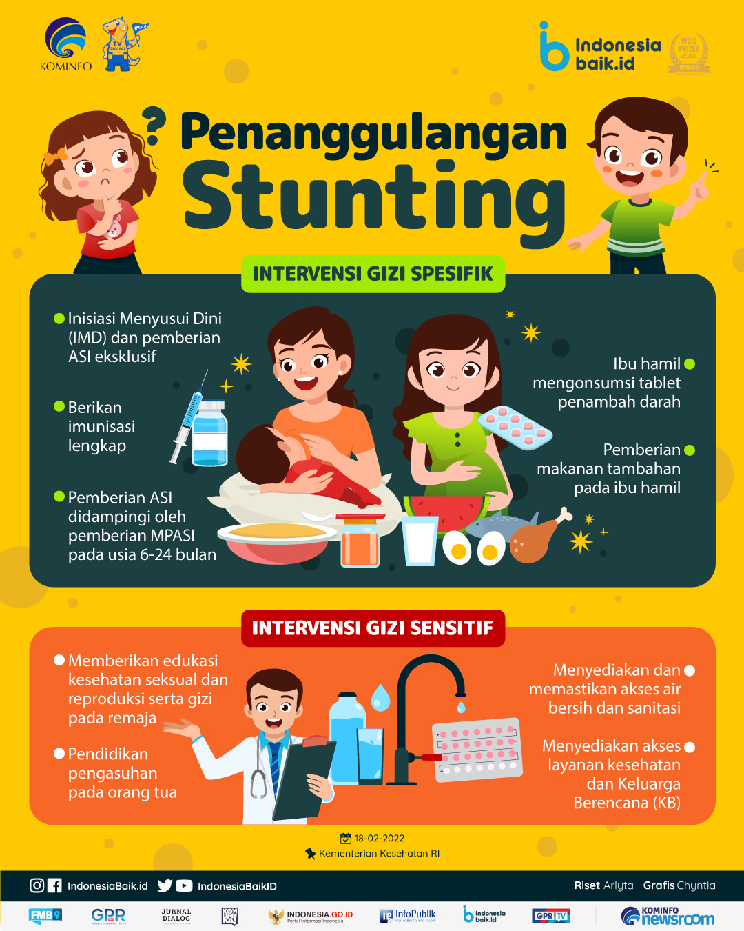Literasi Gizi Keluarga Penting Cegah Stunting dan Mal Nutrisi