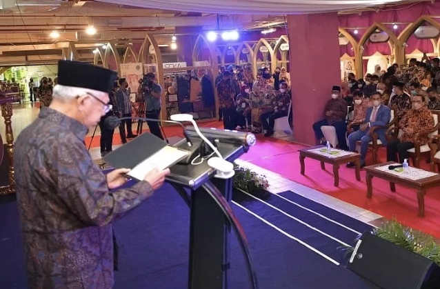 Pameran Produk Halal 2022, Wapres Minta Industri Besar dan Kecil Saling Topang