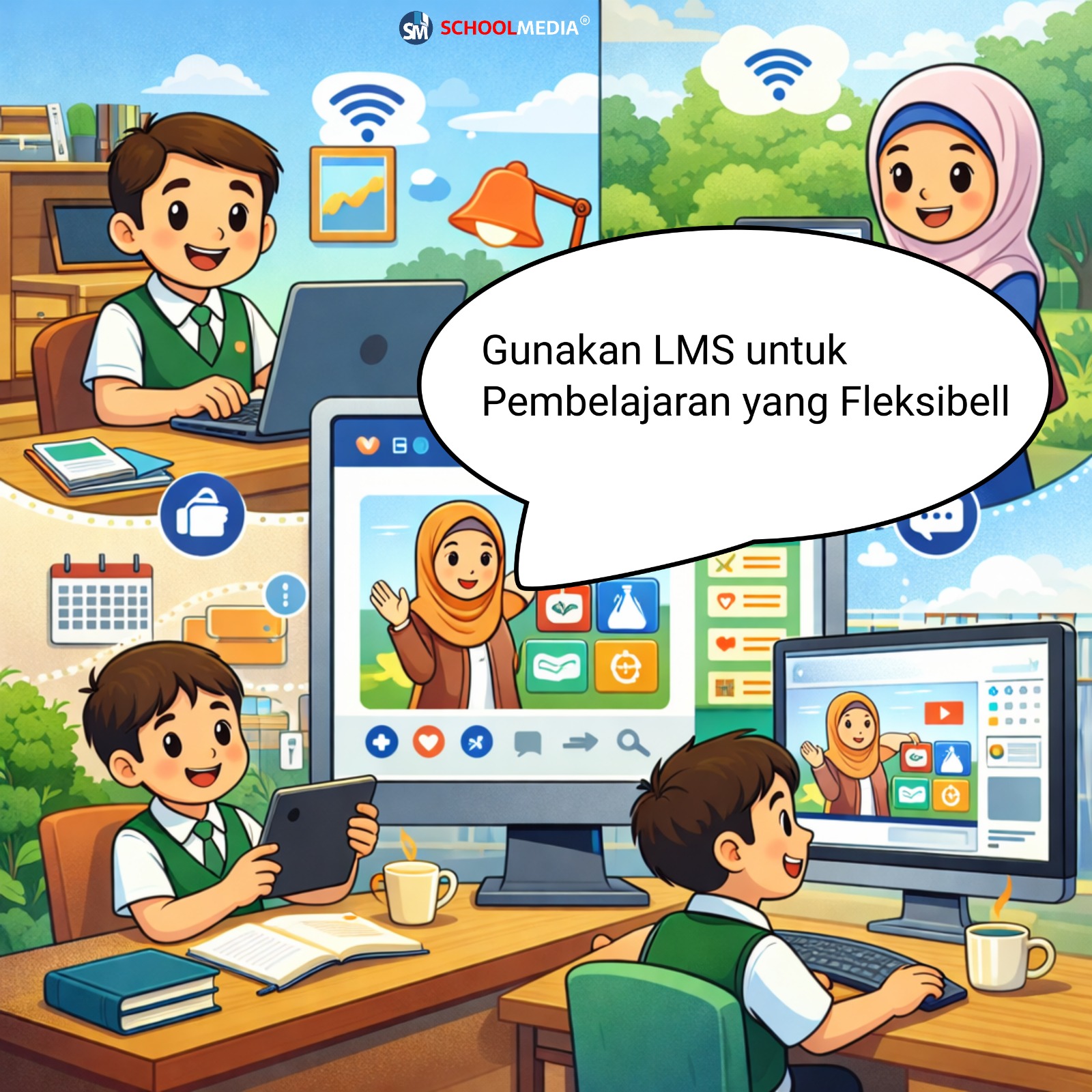 Rapat Orang tua di sekolah