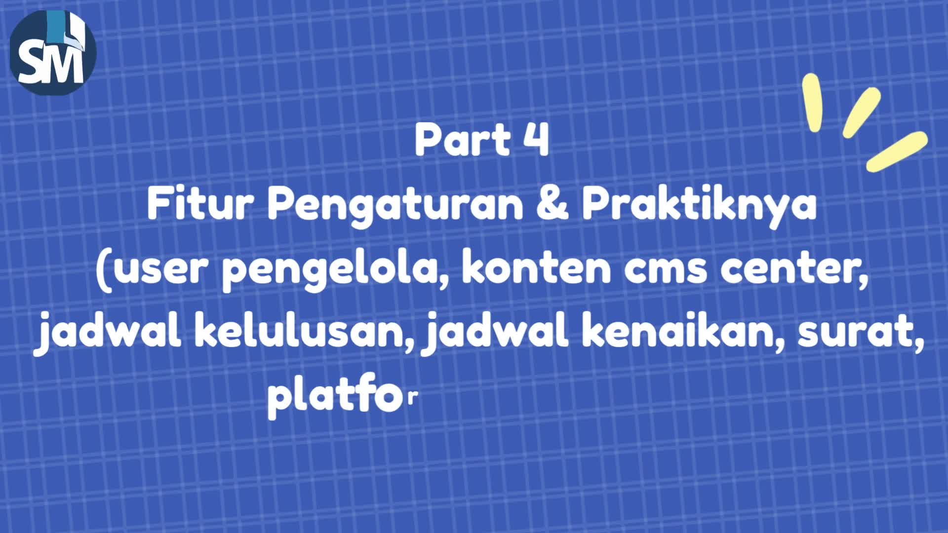 Fitur dan Praktik dari 7 Sub Menu di Menu Pengaturan